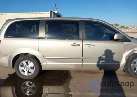 2008 Dodge Grand Caravan Sxt из США, поврежденный, VIN 1D8HN54P48B136240